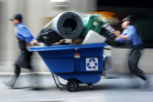 Public liability insurance documents and policy paperwork for waste removal company